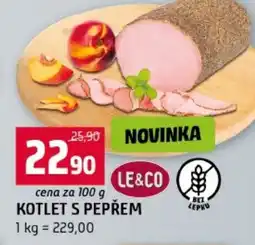 Terno Kotlet s pepřem nabídka