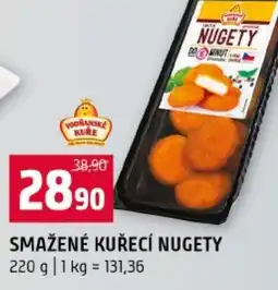 Terno Smažené kuřecí nugety nabídka