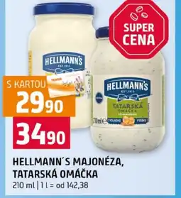 Terno Hellmann's majonéza, tatarská omáčka nabídka