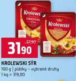 Terno Krolewski sýr nabídka