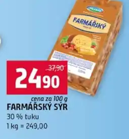 Terno Farmářský sýr nabídka