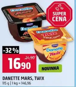 Terno Danette mars, twix nabídka