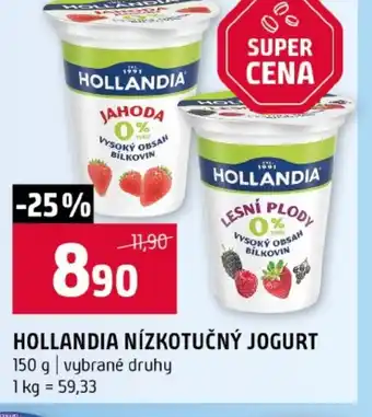 Terno Hollandia nízkotučný jogurt nabídka