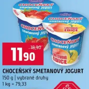 Terno Choceňský smetanový jogurt nabídka