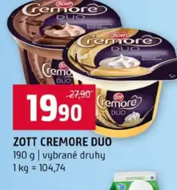 Terno Zott cremore duo nabídka