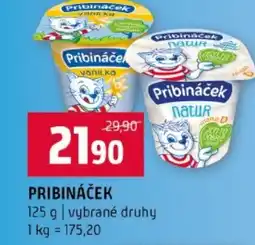 Terno Pribináček nabídka