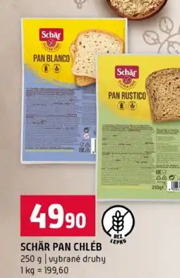 Terno Schär pan chléb nabídka