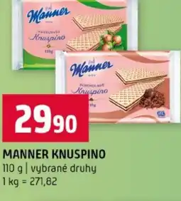 Terno Manner knuspino nabídka