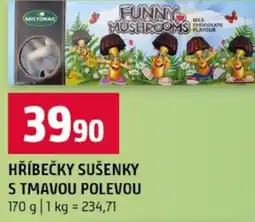 Terno Hříbečky sušenky s tmavou polevou nabídka