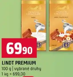 Terno Lindt premium nabídka