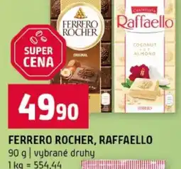 Terno Ferrero rocher, raffaello nabídka