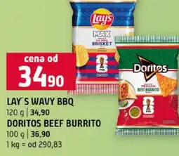 Terno Lay's wavy bbq nabídka