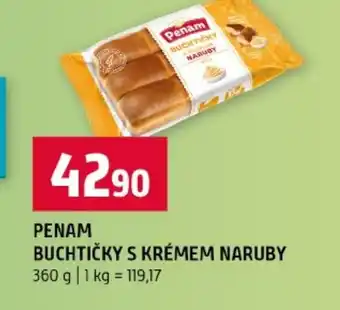 Terno Penam buchtičky s krémem naruby nabídka