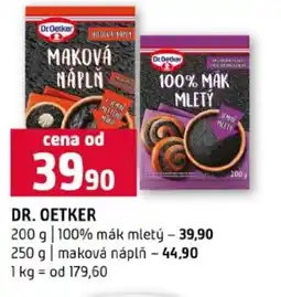 Terno DR. OETKER nabídka
