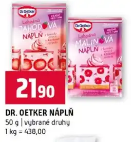 Terno Dr. oetker náplň nabídka