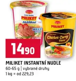Terno Miliket instantní nudle nabídka