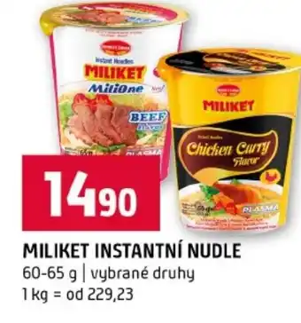 Terno Miliket instantní nudle nabídka
