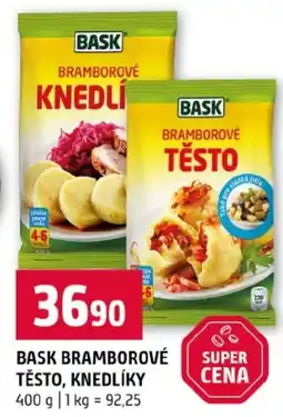Terno Bask bramborové těsto, knedlíky nabídka