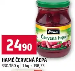 Terno Hamé červená řepa nabídka