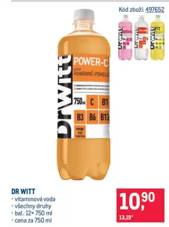 Makro DR WITT nabídka