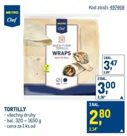 Makro Tortilly nabídka