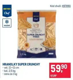 Makro Hranolky super crunchy nabídka