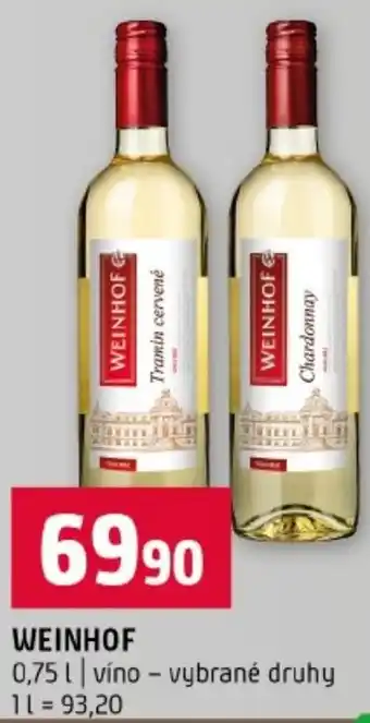 Terno Weinhof nabídka