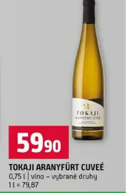 Terno Tokaji aranyfürt cuveé nabídka