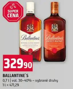 Terno Ballantine's nabídka