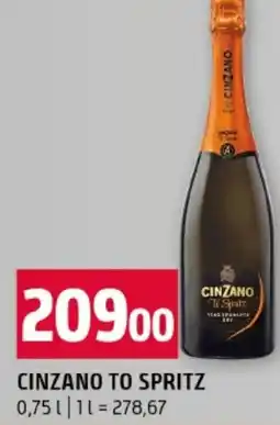 Terno Cinzano to spritz nabídka