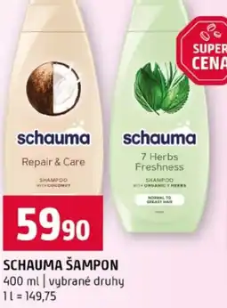 Terno Schauma šampon nabídka