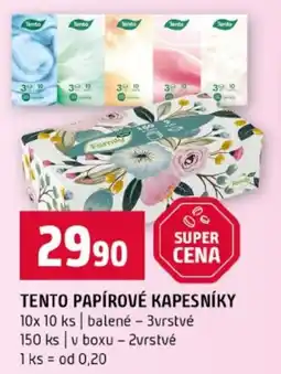 Terno Tento papírové kapesníky nabídka