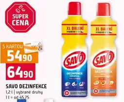 Terno Savo dezinfekce nabídka