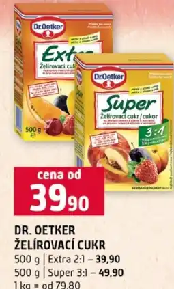 Terno Dr. oetker želírovací cukr nabídka