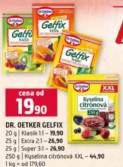 Terno Dr. oetker gelfix nabídka