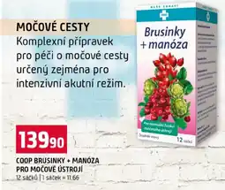Terno Coop brusinky + manóza pro močové ústrojí nabídka