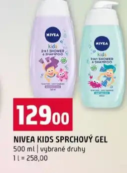 Terno Nivea kids sprchový gel nabídka