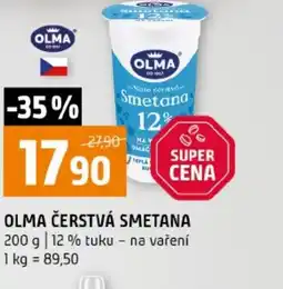 Terno Olma čerstvá smetana nabídka