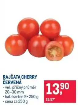 Makro Rajčata cherry červená nabídka