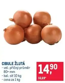Makro Cibule žlutá nabídka