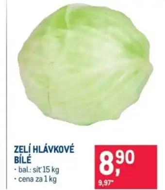 Makro Zelí hlávkové bílé nabídka