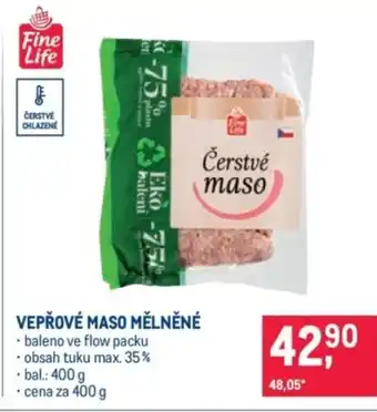 Makro Vepřové maso mělněné nabídka