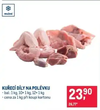 Makro Kuřecí díly na polévku nabídka