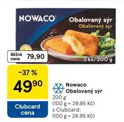 Tesco NOWACO Obalovaný sýr nabídka