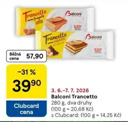 Tesco Balconi Trancetto nabídka