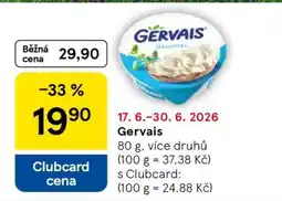 Tesco Gervais nabídka