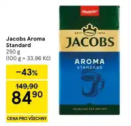 Tesco Jacobs Aroma Standard nabídka