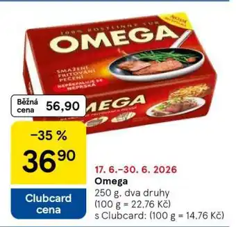 Tesco Omega nabídka