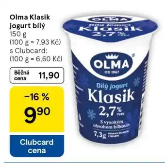 Tesco Olma Klasik jogurt bílý nabídka
