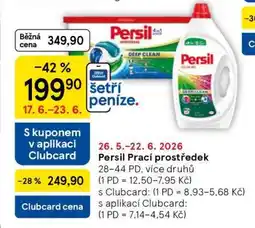 Tesco Persil prací prostředek nabídka